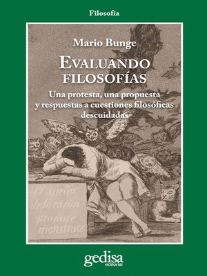 cover image of Evaluando filosofías